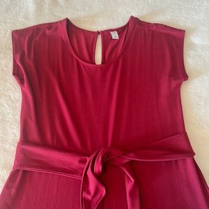 NWT Womens Red Old Navy Jumpsuit Small